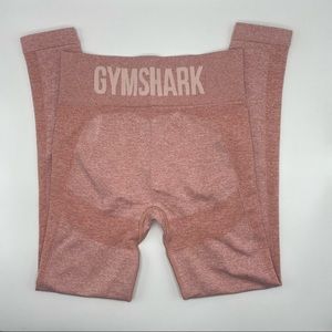 Gymshark flex high waist coral white size M